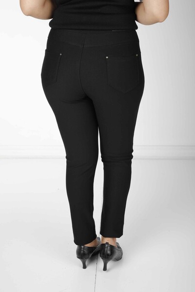 Pantaloni cu model stea Negru - 3745 | KAZEE (Set de 4 36-38-40-42) - Thumbnail