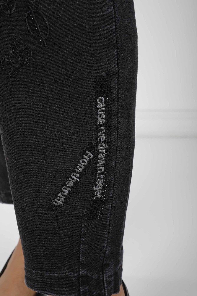 Pants Text Detail Black - 3782 | KAZEE (Set of 5 42-44-46-48-50) - 5