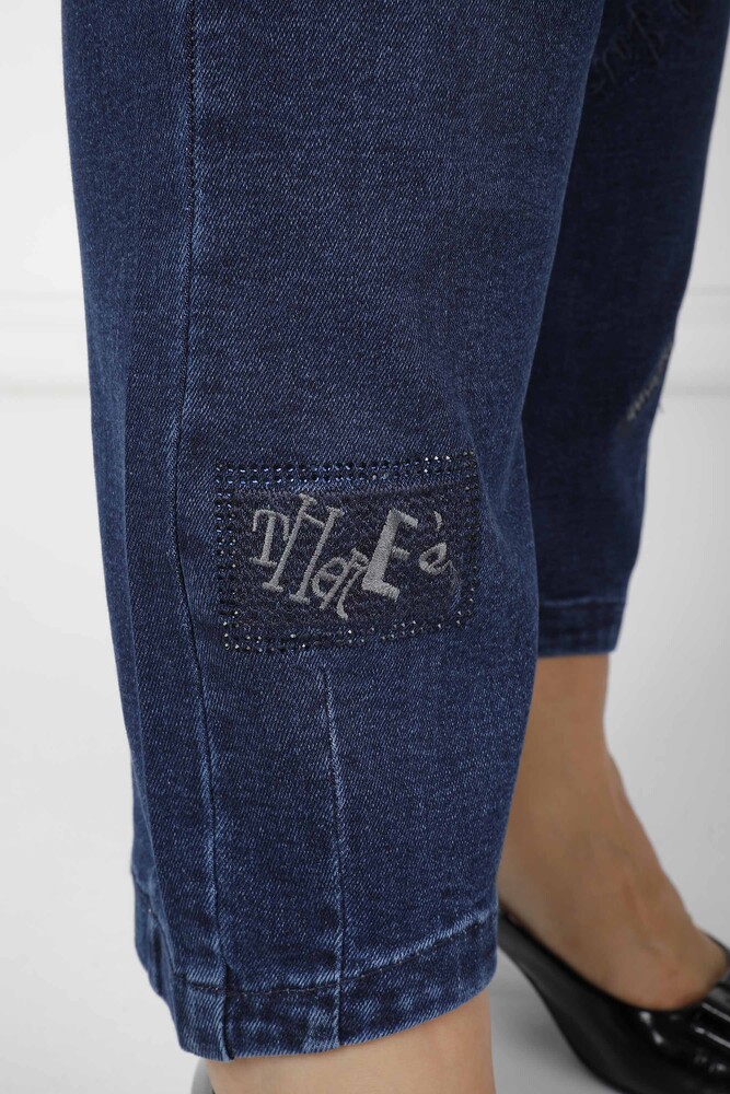 Pants Text Detailed Navy Blue - 3782 | KAZEE (Set of 5 42-44-46-48-50) - 4