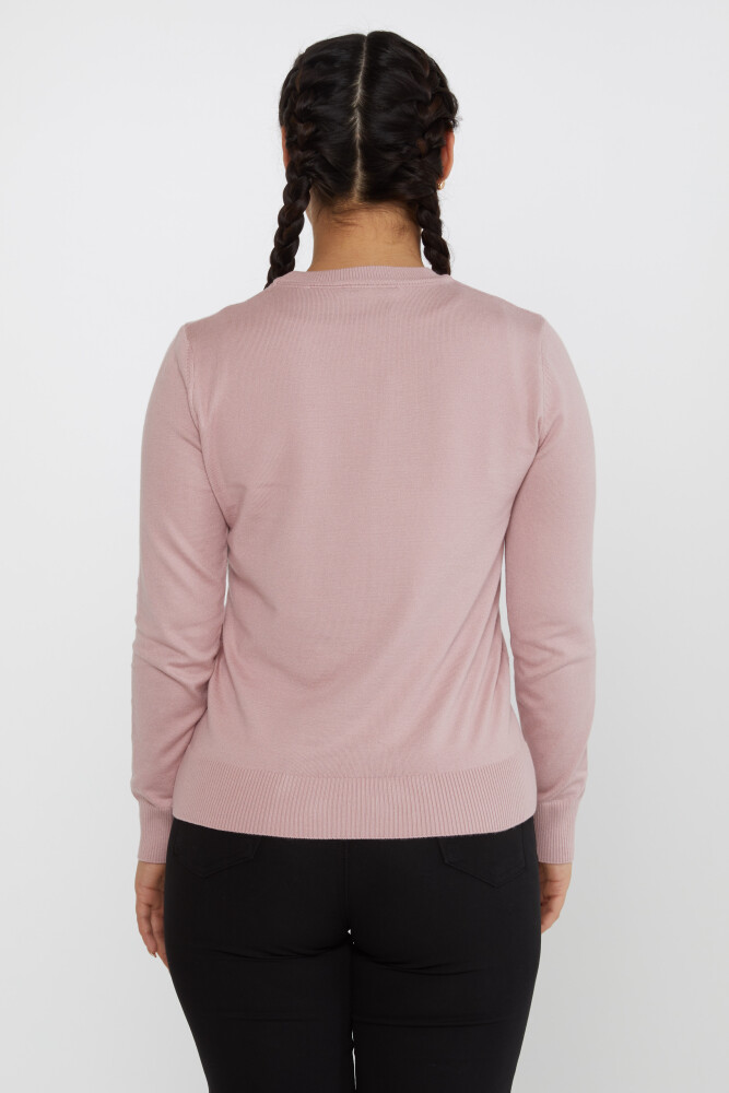 Pull en tricot à manches longues Basic Powder - 31574 | KAZEE (Lot de 4 M-L-XL-2XL) - 5