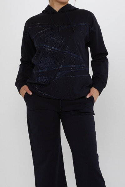 Set trening cu buzunare Bleumarin - 17900 | KAZEE (Set de 3 M-L-XL) - 4