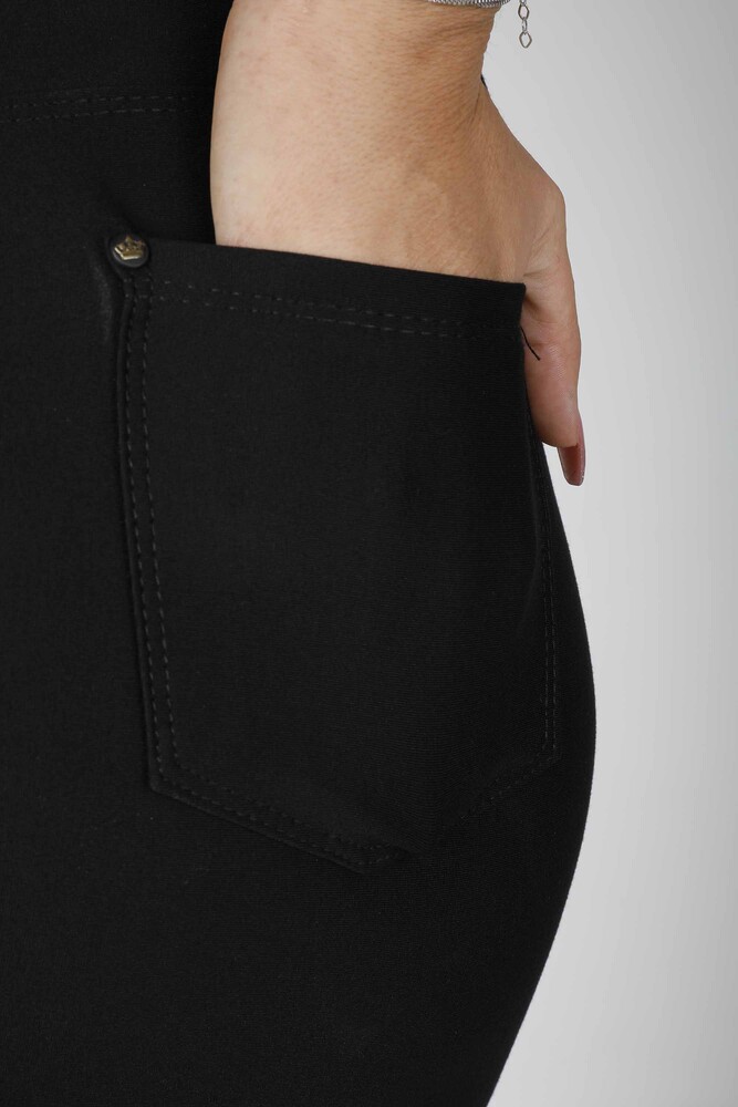 Skirt Pocket Detail Black - 4174 | KAZEE (Set of 4 36-38-40-42) - 6