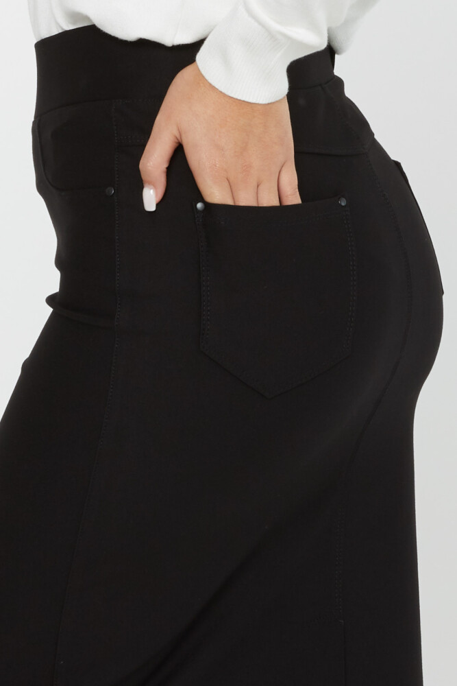 Skirt Waist Elastic Black - 4161 | KAZEE (Set of 4 36-38-40-42) - 4