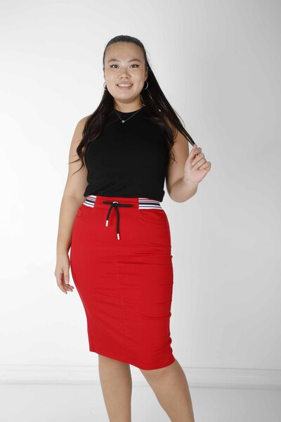 Skirt Waist Tie Red - 4176 | KAZEE (Set of 4 42-44-46-48) - 1