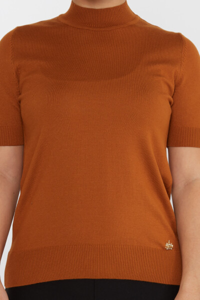 Strickpullover American Model Short Sleeve Tan - 14541 | KAZEE (3er-Set S-M-L) - 3