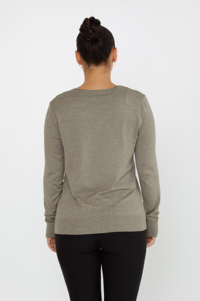 Strickpullover Basic Rundhalsausschnitt Hellnerz - 30899 | KAZEE (4er-Set L-XL-2XL 3XL) - 5