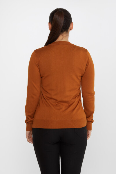 Strickpullover Basic Langarm Tan - 30256 | KAZEE (4er-Set M-L-XL-2XL) - 6