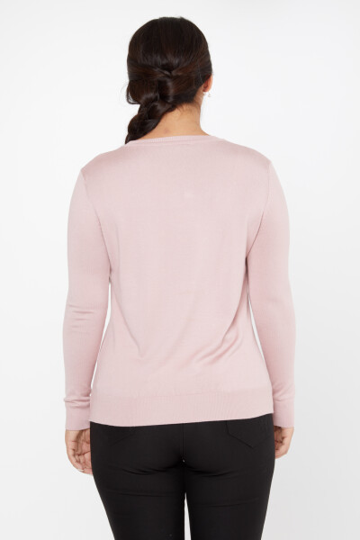 Strickpullover Langarm Basic Powder - 11052 | KAZEE (3er-Set S-M-L) - 5