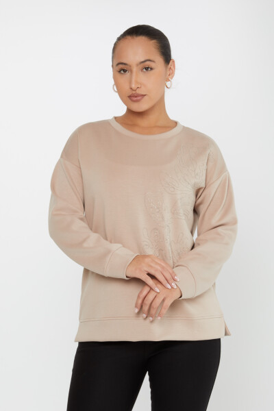 Sudadera Piedra Bordada Beige - 17784 | KAZEE (Juego de 3 L-XL-2XL) 