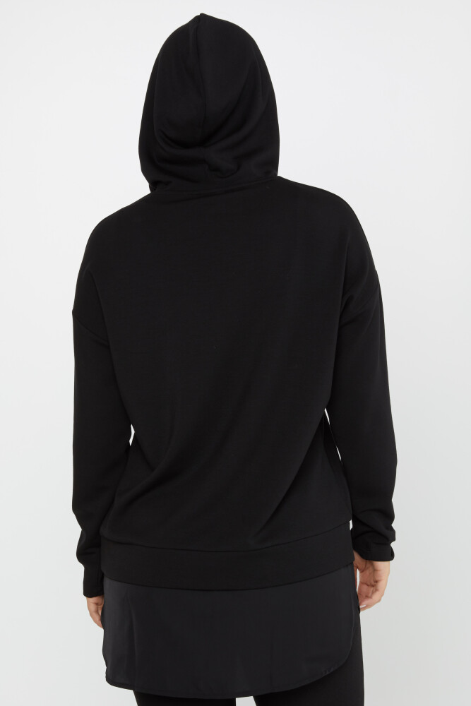 Sudadera Con Capucha Negro - 17750 | KAZEE (Juego de 3 M-L-XL) - 6