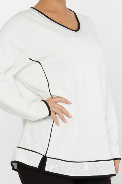 سويت شيرت كم طويل إكرو - 2236 | كازي (مجموعة من 3 L-XL-2XL) - 4