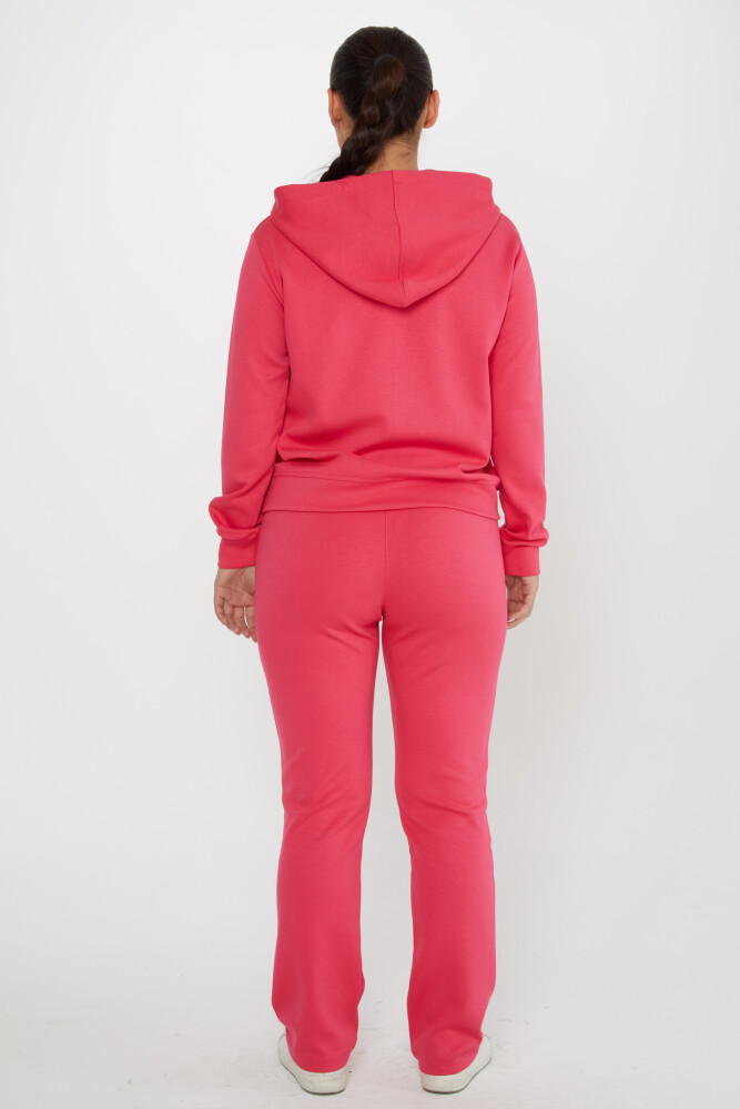 Ensemble de survêtement avec capuche brodée de pierres Fuchsia - 17597 | KAZEE (Lot de 4 M-L-XL-2XL) - 6