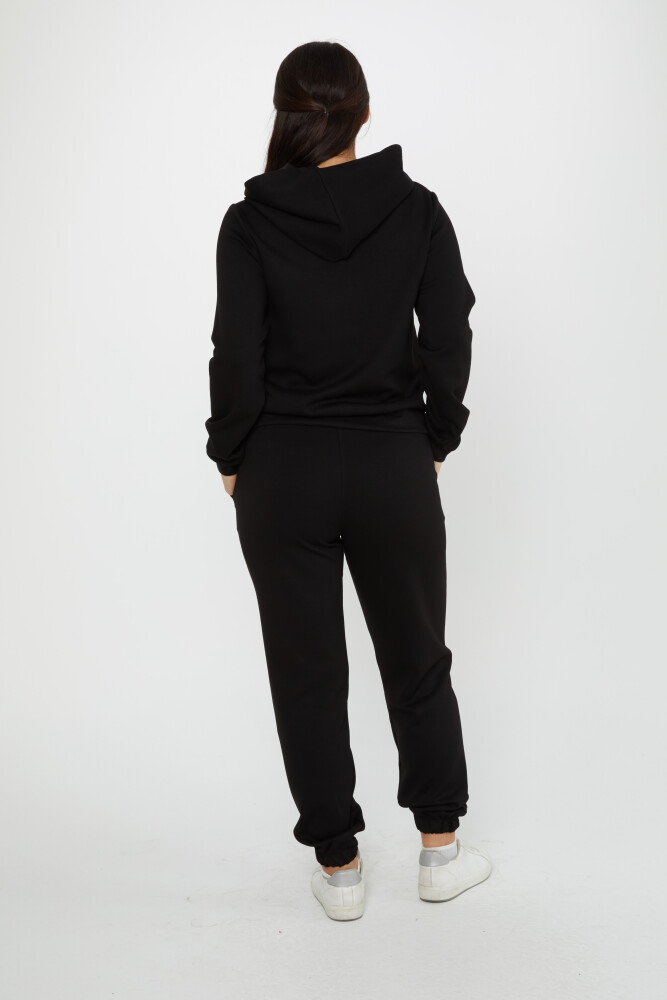 Tracksuit Set Zippered Black - 17550 | KAZEE (Set of 4 M-L-XL-2XL) - 5