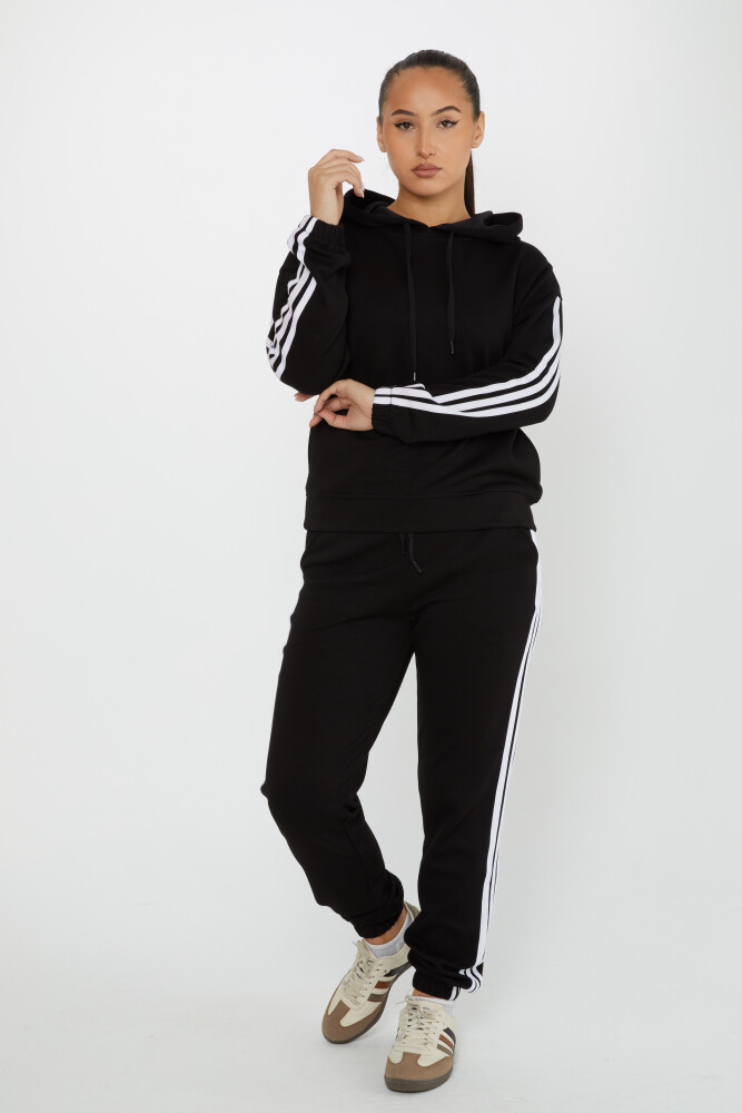 Tracksuit Set Hooded Black - 17567 | KAZEE (Set of 4 M-L-XL-2XL) - 2