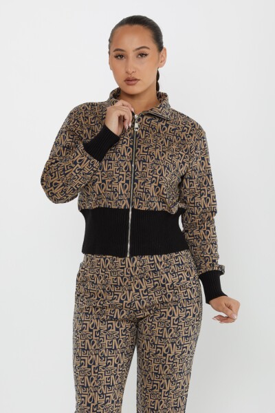 Tracksuit Set Zippered Mink - 17432 | KAZEE (Set of 4 S-M-L-XL) - 2