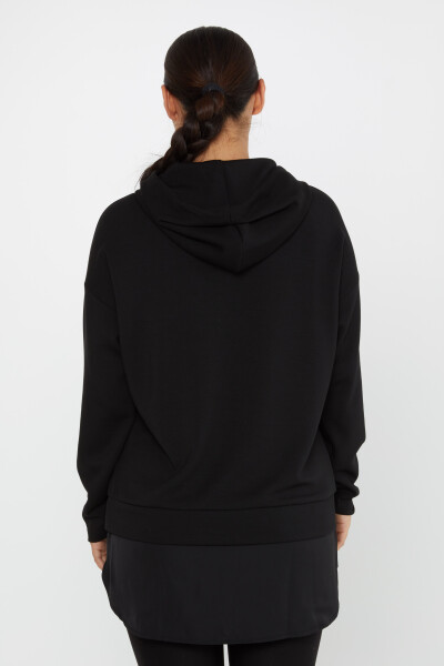 Sweatshirt Hooded Black - 17750 | KAZEE (Set of 3 M-L-XL) - 5