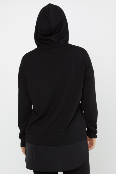 Sweatshirt Hooded Black - 17750 | KAZEE (Set of 3 M-L-XL) - 6