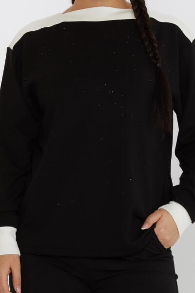 Sweatshirt Langarm Stone Black - 2246 | KAZEE (3er-Set L-XL-2XL) - 3