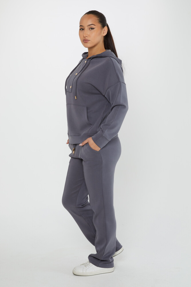 Tracksuit Set Hooded Anthracite - 17627 | KAZEE (Set of 4 S-M-L-XL) - 1