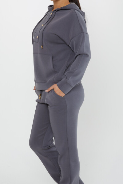 Tracksuit Set Hooded Anthracite - 17627 | KAZEE (Set of 4 S-M-L-XL) - 5