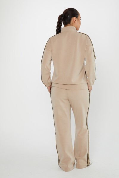 Tracksuit Set Pocket Detail Beige - 17630 | KAZEE (Set of 4 S-M-L-XL) - 6