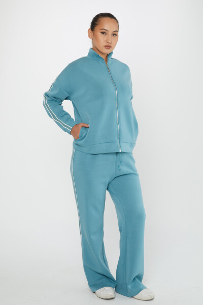 Tracksuit Set Pocket Detail Blue - 17630 | KAZEE (Set of 4 S-M-L-XL) 