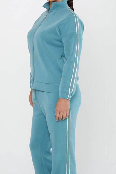 Tracksuit Set Pocket Detail Blue - 17630 | KAZEE (Set of 4 S-M-L-XL) - 5