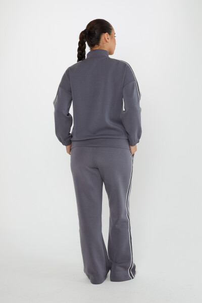 Tracksuit Set Pocket Detail Gray - 17630 | KAZEE (Set of 4 S-M-L-XL) - 7