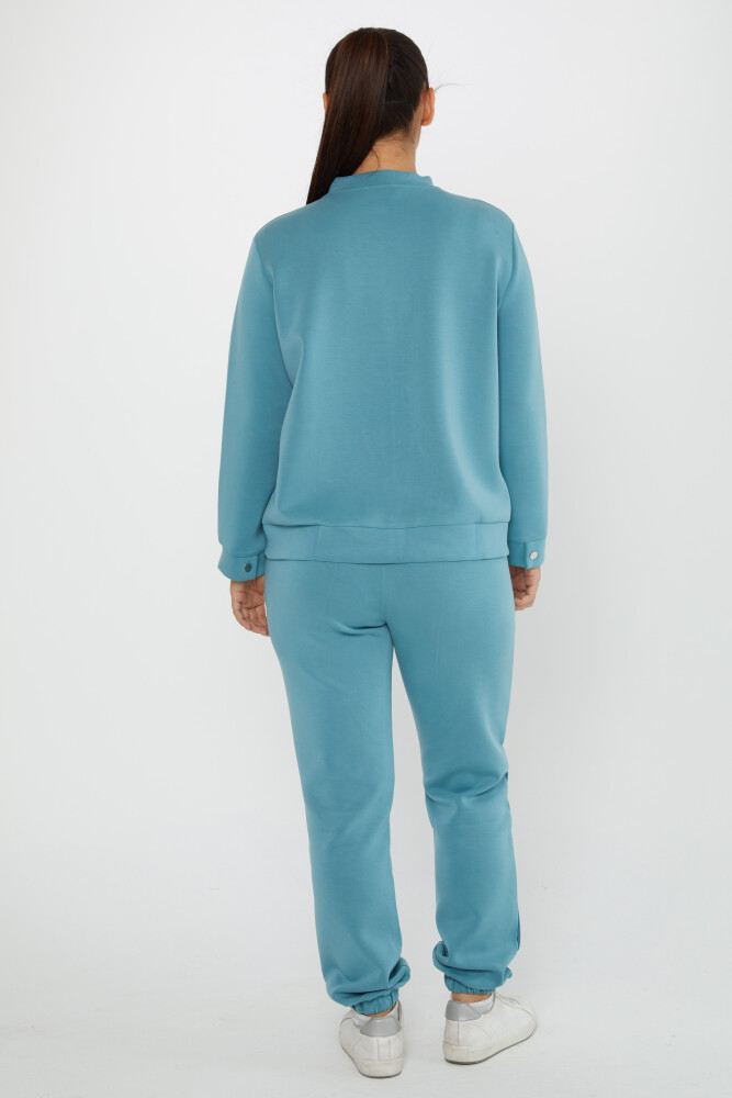 Tracksuit Set Button Detail Mint - 17624 | KAZEE (Set of 4 S-M-L-XL) - 6