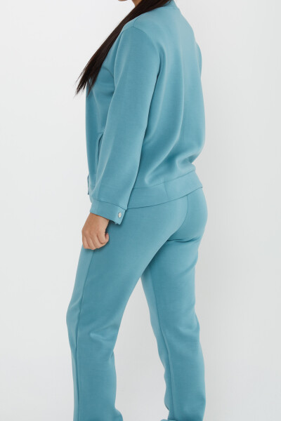 Tracksuit Set Button Detail Mint - 17624 | KAZEE (Set of 4 S-M-L-XL) - 5