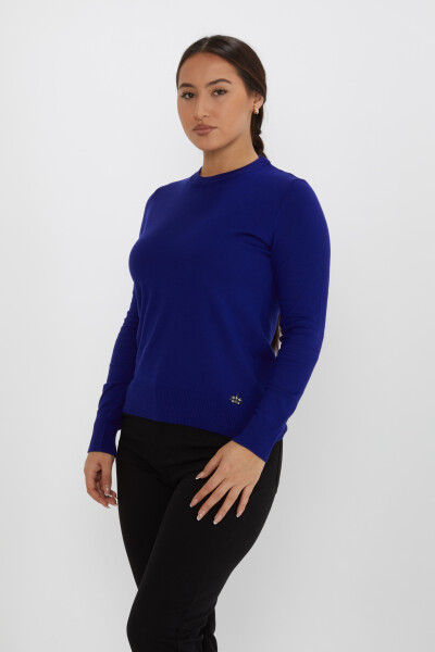 Sweter z dzianiny z długim rękawem Basic Saks - 31574 | KAZEE (zestaw 4 sztuk M-L-XL-2XL) - 2