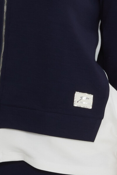 Tracksuit Set Pocket Detail Navy Blue - 17880 | KAZEE (Set of 3 L-XL-2XL) - 4