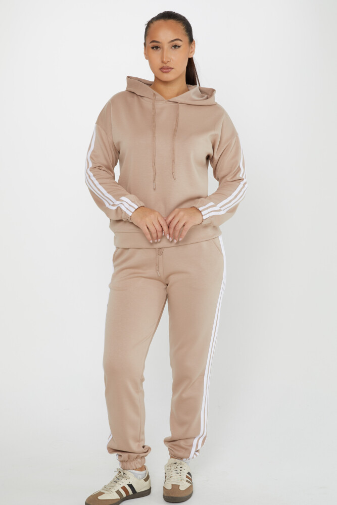 Tracksuit Set Hooded Beige - 17567 | KAZEE (Set of 4 M-L-XL-2XL) - 1