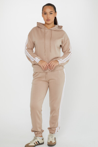 Tracksuit Set Hooded Beige - 17567 | KAZEE (Set of 4 M-L-XL-2XL) - 1