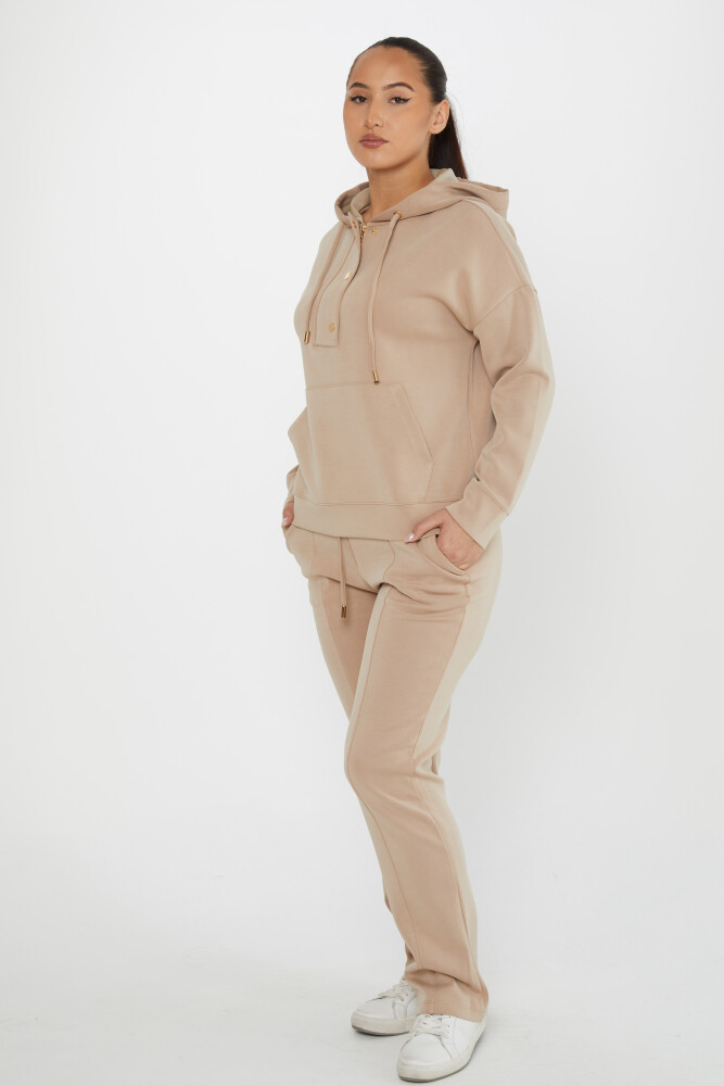 Tracksuit Set Hooded Beige - 17627 | KAZEE (Set of 4 S-M-L-XL) - 1