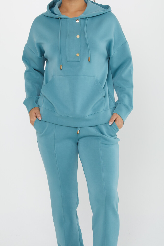 Tracksuit Set Hooded Mint - 17627 | KAZEE (Set of 4 S-M-L-XL) - 4