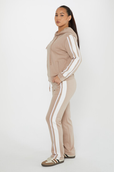 Tracksuit Set Zippered Mink - 17561 | KAZEE (Set of 4 M-L-XL-2XL) 