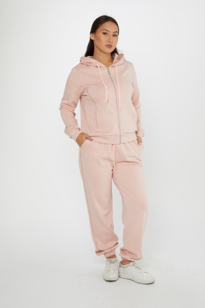 Tracksuit Set Zippered Powder - 17550 | KAZEE (Set of 4 M-L-XL-2XL) - 1