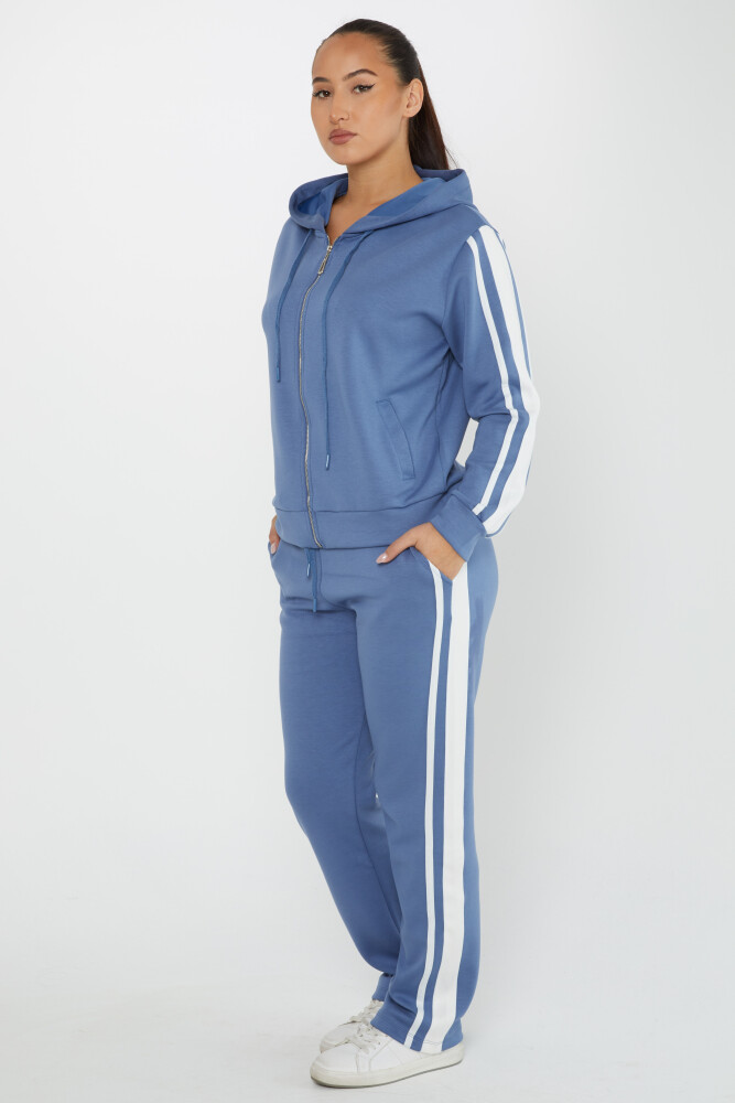 Tracksuit Set Zippered Indigo - 17561 | KAZEE (Set of 4 M-L-XL-2XL) - 1