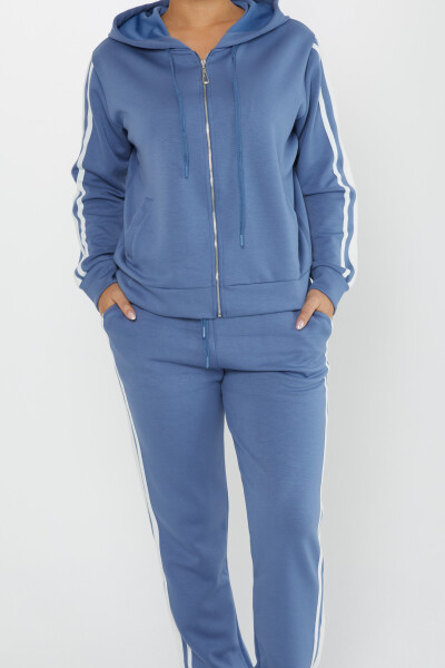 Tracksuit Set Zippered Indigo - 17561 | KAZEE (Set of 4 M-L-XL-2XL) - 3