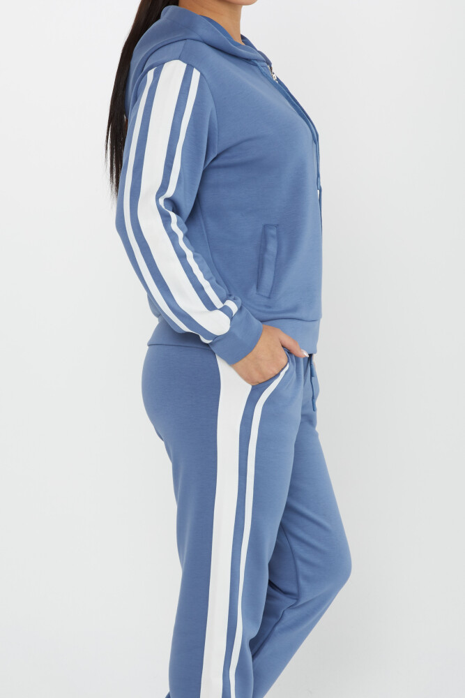 Tracksuit Set Zippered Indigo - 17561 | KAZEE (Set of 4 M-L-XL-2XL) - 4