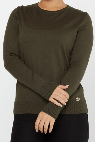 Tricotaj Pulover Basic Crew Neck Vert - 30899 | KAZEE (Set de 4 L-XL-2XL-3XL) - 3