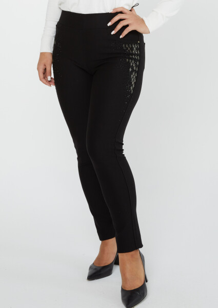 Trousers Pocket Detail Black - 3754 | KAZEE (Set of 4 42-44-46-48) - 2