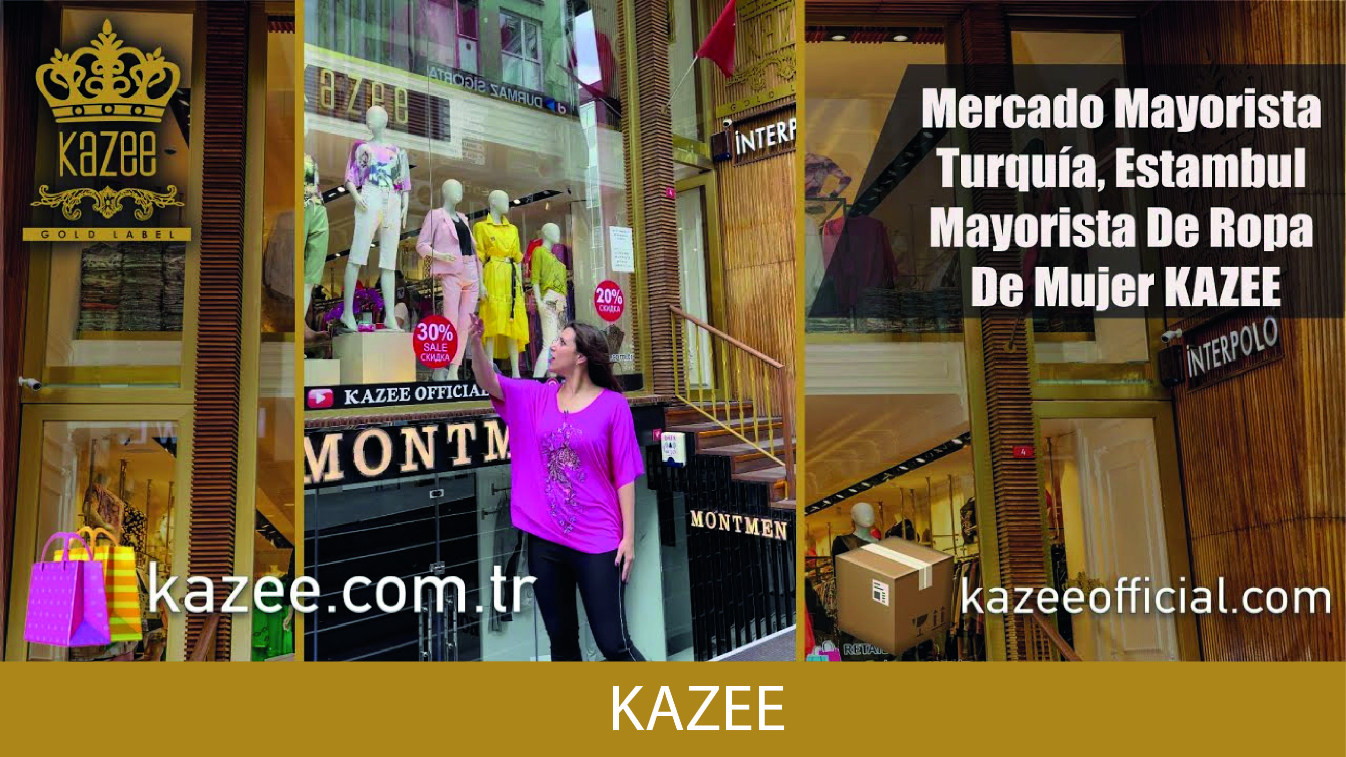 سوق الجملة التركي ، اسطنبول | KAZEE لبيع الملابس النسائية بالجملة جولتنا في