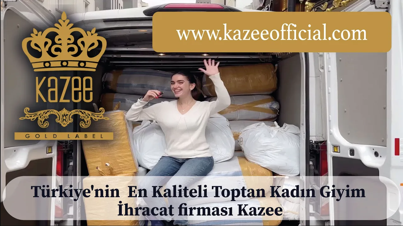 Türkiye'nin En Kaliteli Toptan Kadın Giyim İhracat firması Kazee