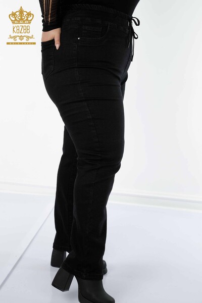 Venta al por mayor Pantalones de Mezclilla Negros para Mujer