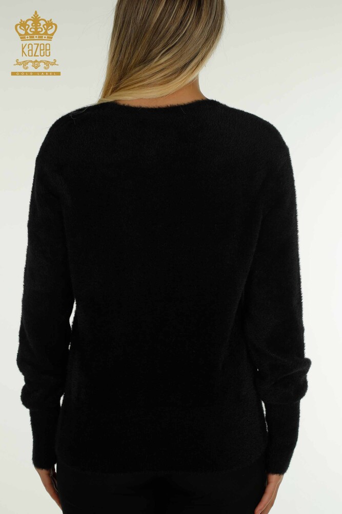 Cardigan Femme Angora Noir - 30447 | KAZEE - 7