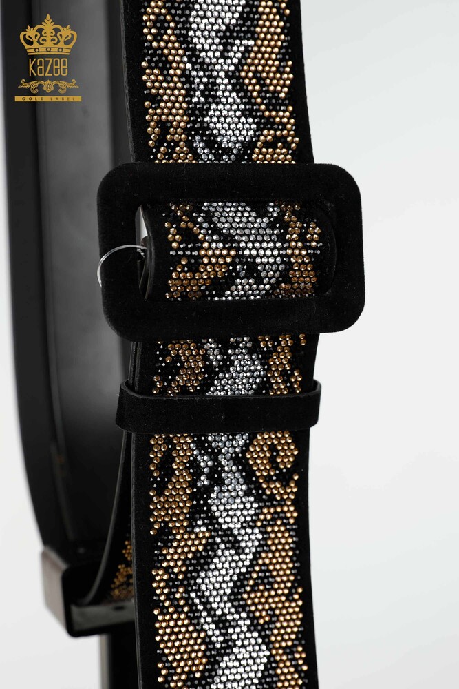 Grossiste Ceinture Femme - Kazee Détaillée - Noir - 505 | KAZEE - 3