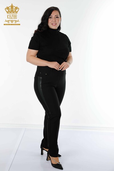 Chocolate Brown Leggings w/pockets BouJeelegs - Cotton Foundry Wholesale