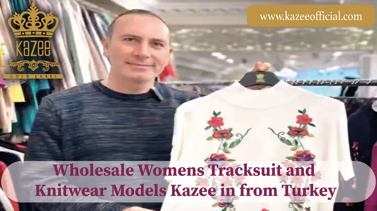 Modelos de chándal y prendas de punto para mujer al por mayor Kazee de Turquía